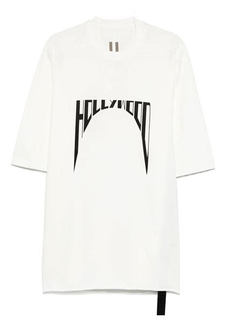 t-shirt jumbo uomo latte RICK OWENS DRKSHDW | DU01E3274 RIGEP21109